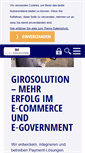 Mobile Screenshot of girosolution.de